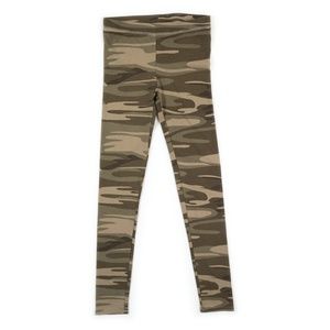 NEW ALTERNATIVE Camo printed Go-to yoga Legging khaki size S